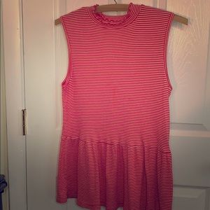 Anthropologie T.la XS red stripe top